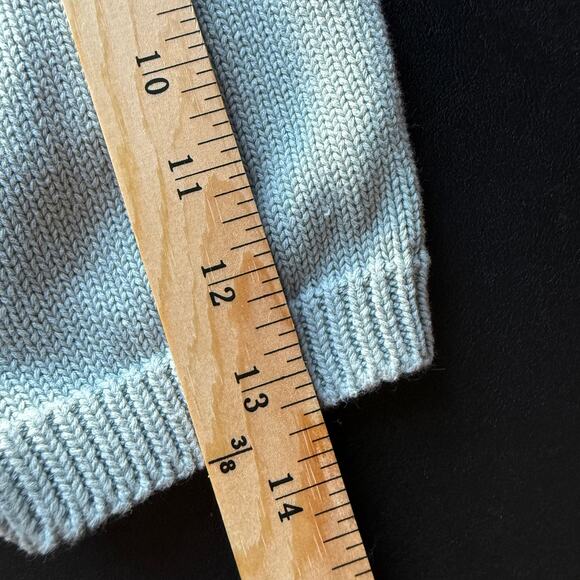 SHIRLEY BREDAL 3Y Flora Cardigan Hand Knit VG Cotton Artisan Heirloom Keepsake - Picture 4 of 8